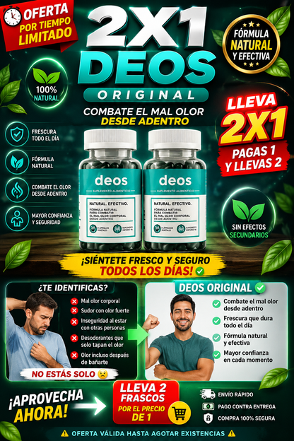 🌿 DEOS  2x1 (ORIGINAL )🌿