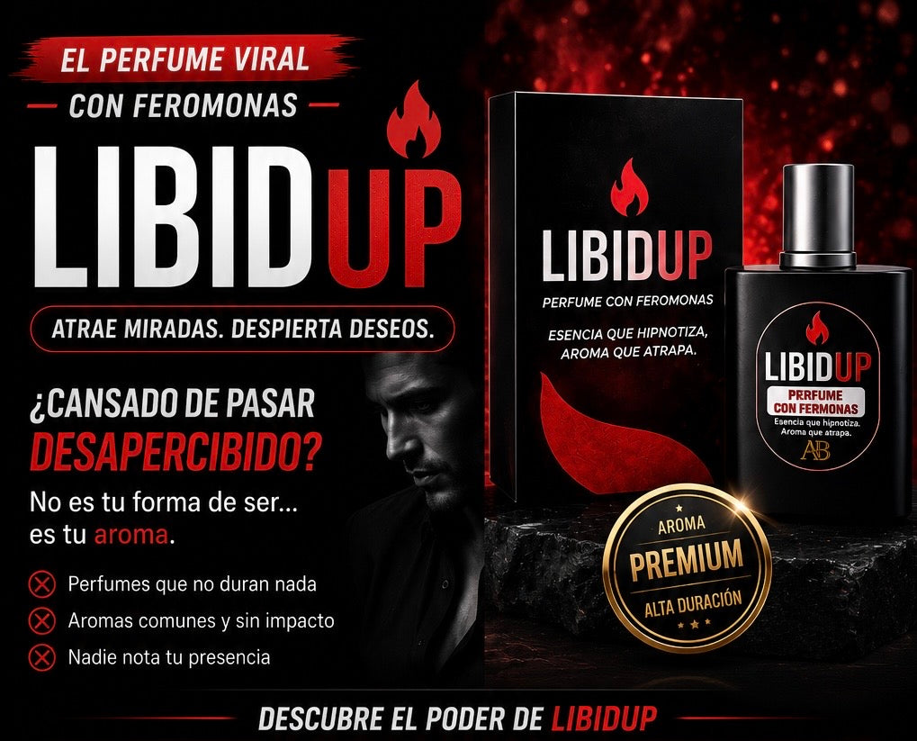 🔥 LIBIDUP — PERFUME CON FEROMONAS 🔥